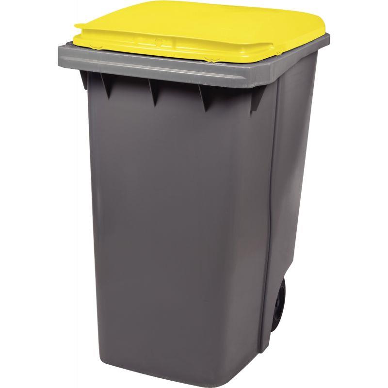 Image de  Conteneur 2 roues 340L jaune 