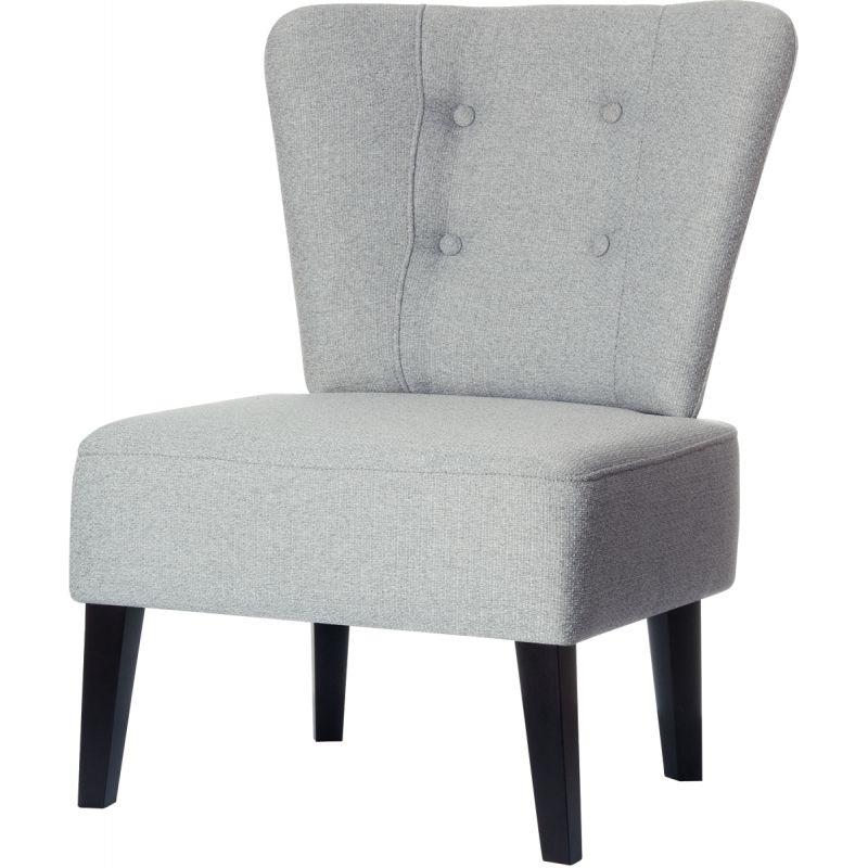 Ref. 95270, Fauteuil Brighton gris clair, marque PAPERFLOW