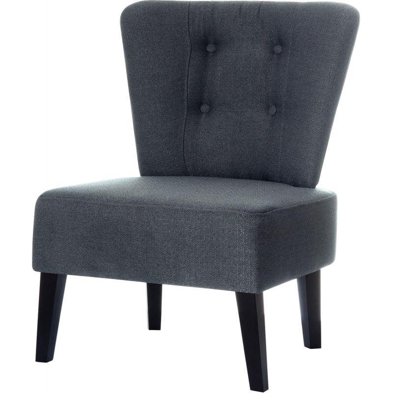 Ref. 95271, Fauteuil Brighton gris anthracite, marque PAPERFLOW