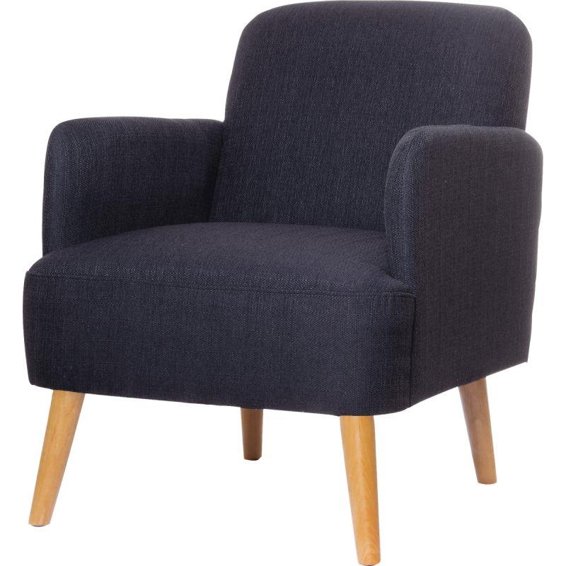 Image de  Fauteuil Brooks gris anthracite 