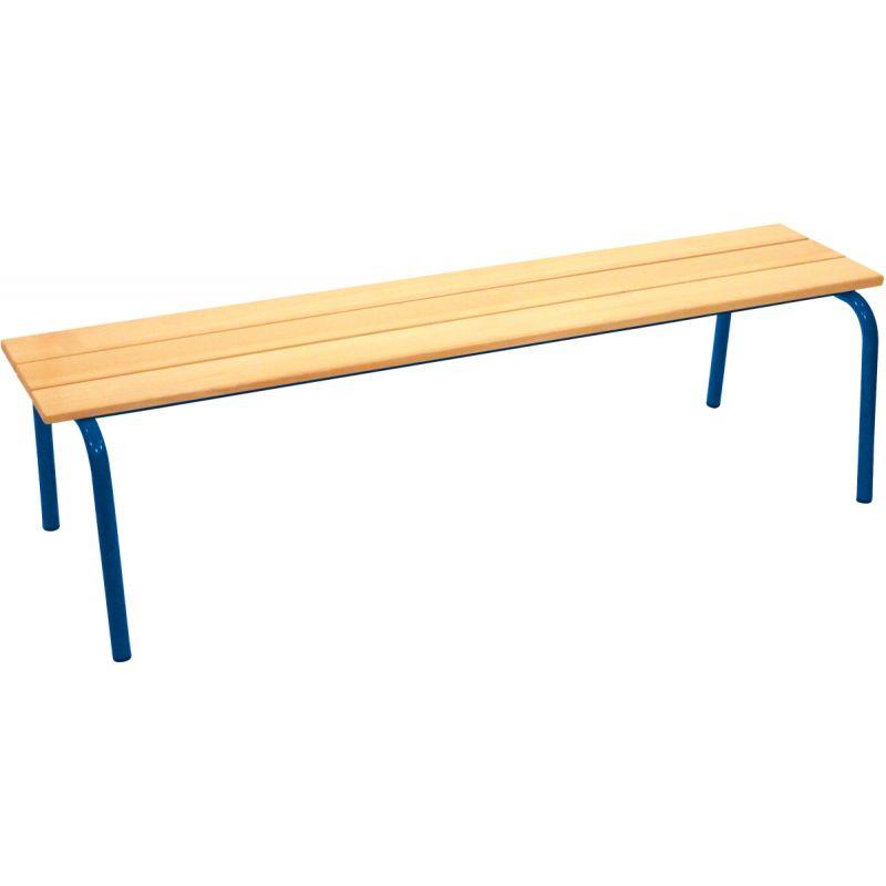 Image de  Banc sans dossier L120cm T4 bleu 