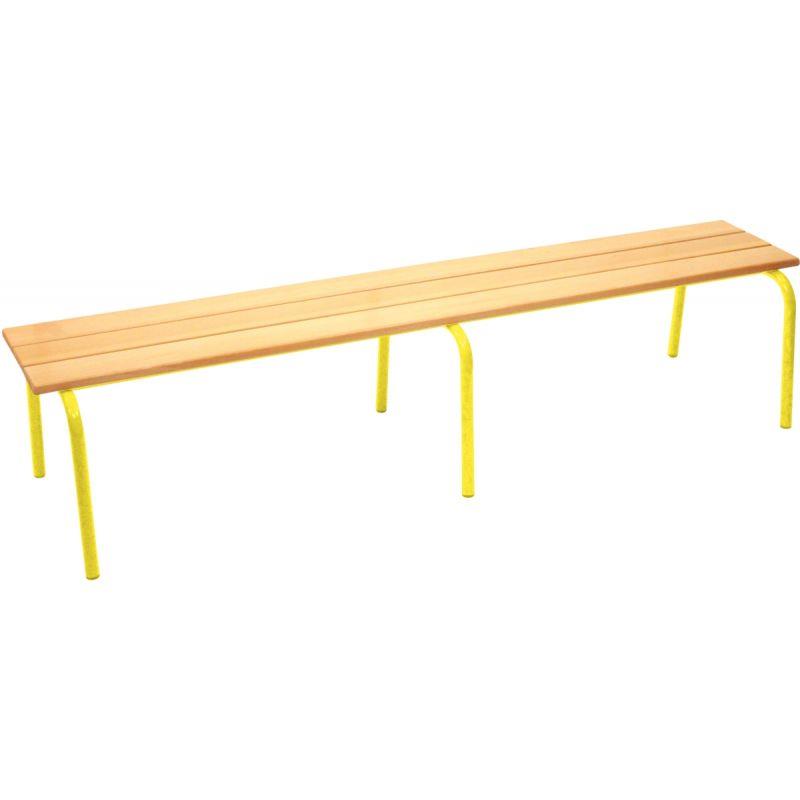 Image de  Banc sans dossier L160cm T4 jaune 