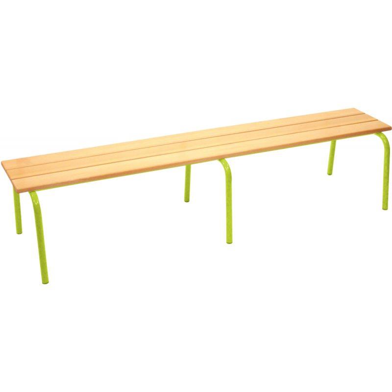 Image de  Banc sans dossier L200cm T4 vert granny 