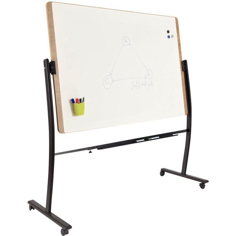 Image de  Tableau blanc rotatif Natural 100x129cm 