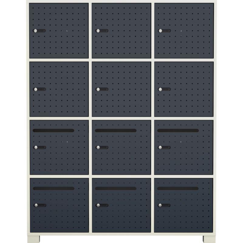 Image de  Structure standard 12 cases Camille blanc 