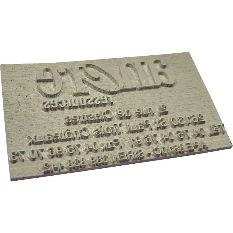 Image de  Plaque en caoutchouc sans cadre 7 lignes 