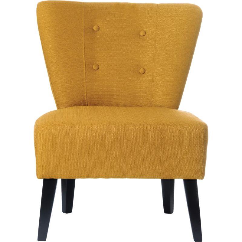 Ref. 96567, Fauteuil Brighton safran, marque PAPERFLOW