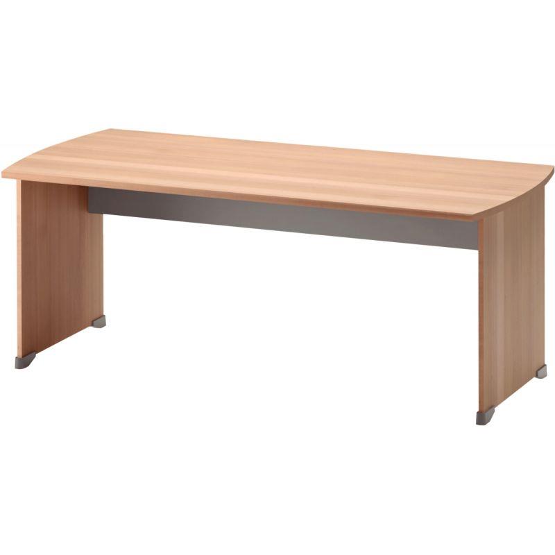 Image de  Table bureau pieds panneau L180 cm Jazz+ Hêtre 