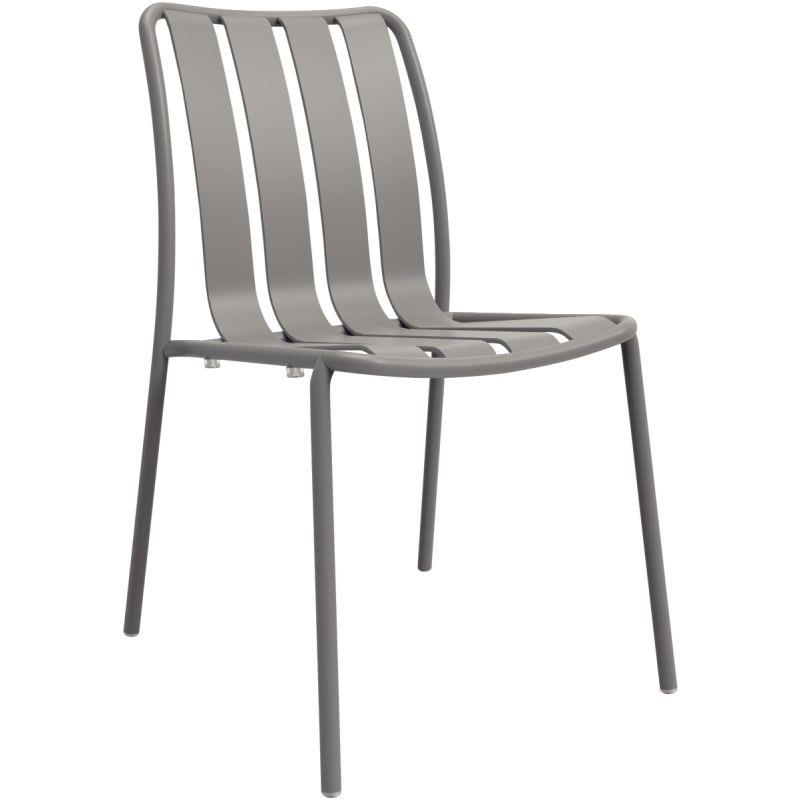 Ref. 96834, Chaise Verano gris, marque N.C