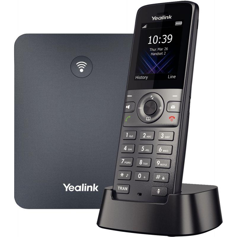 Ref. 96871, Téléphone IP YEALINK combiné DECT W73P, marque YEALINK