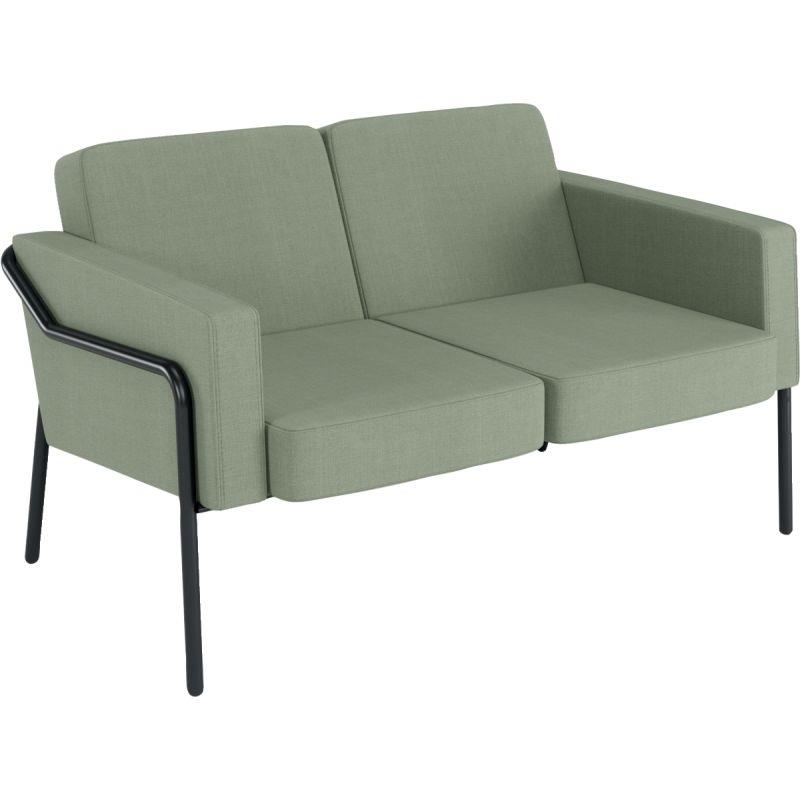 Ref. 97144, Canapé Medso 2 places vert, marque PAPERFLOW