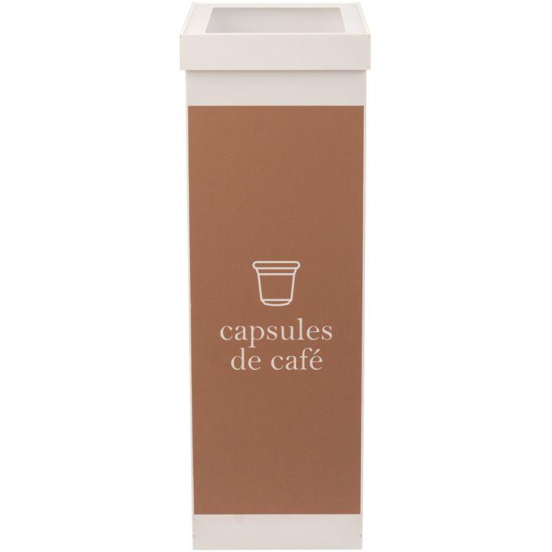 Ref. 97165, Corbeille de tri sélectif carton café 60 litres, marque PAPERFLOW