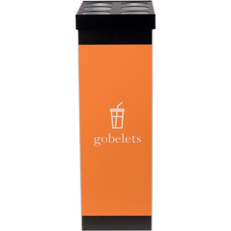 Ref. 97172, Corbeille de tri sélectif gobelets noir 60 litres, marque PAPERFLOW