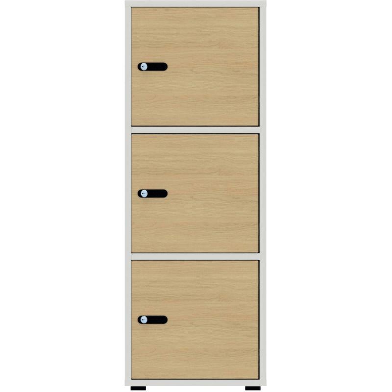 Ref. 97194, Structure colonne 3 cases Camille blanc, marque N.C