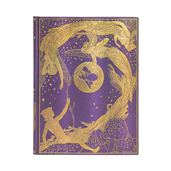 Image de  Carnet rigide Fée Violette - Ultra - Ligné - 144 pages 