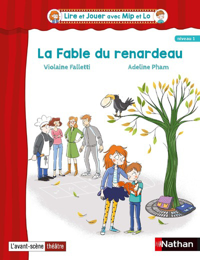 Ref. 9782091241715, Lire et jouer avec mip et lo - pièce 3 cycle 2 la fable du renardeau, marque NATHAN