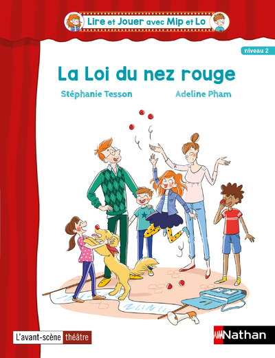 Ref. 9782091241739, Lire et jouer avec mip et lo - pièce 1 - cycle 3 - la loi du nez rouge, marque NATHAN