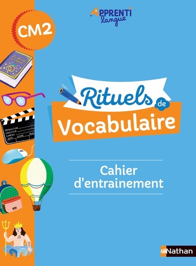 Ref. 9782091242521, Rituels de vocabulaire CM2 - cahier d'entrainement, marque NATHAN