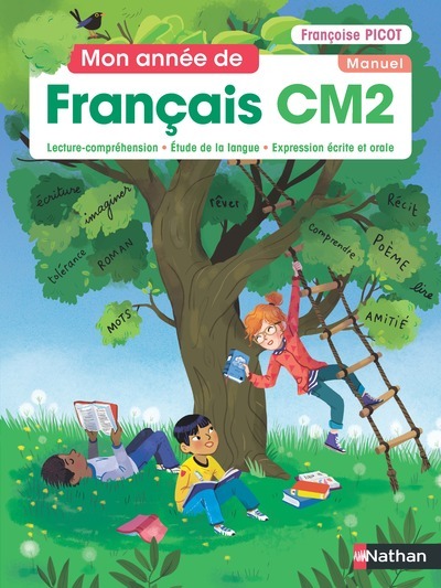 Ref. 9782091242576, Mon année de français CM2 - manuel de l'élève, marque NATHAN