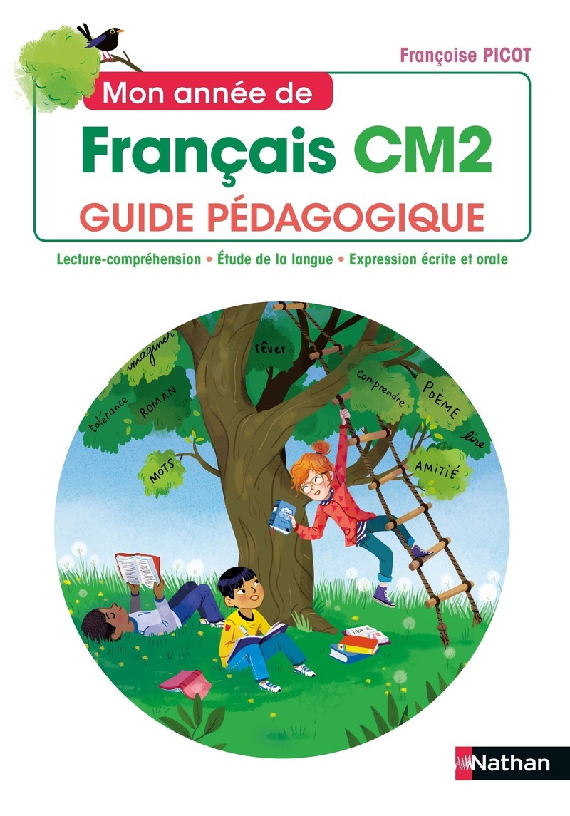 Ref. 9782091242583, Mon année de français - guide pédagogique CM2, marque NATHAN
