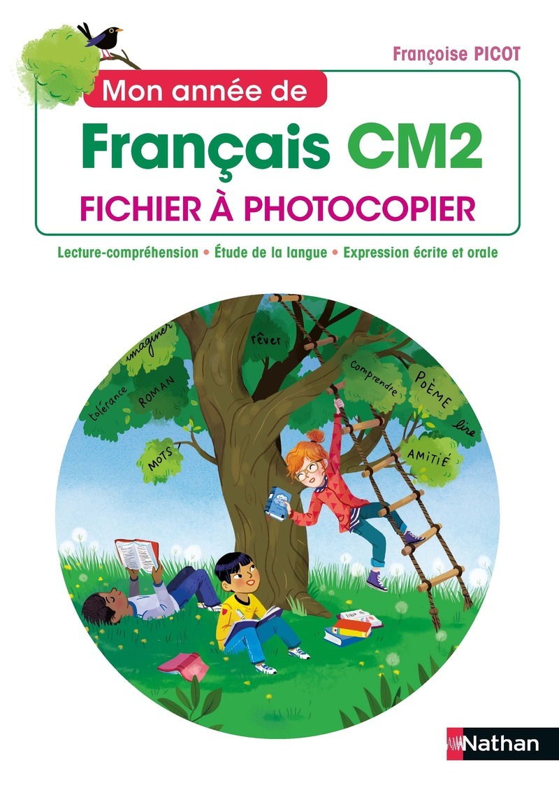 Ref. 9782091242590, Mon année de français - fichier à photocopier CM2, marque NATHAN
