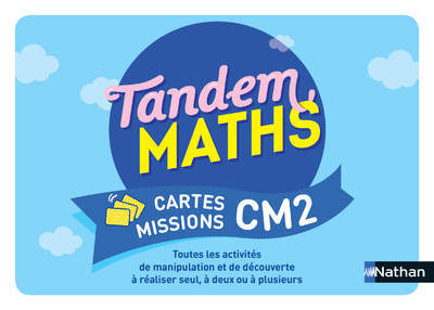 Ref. 9782091242699, Tandem - maths CM2 - cartes missions, marque NATHAN