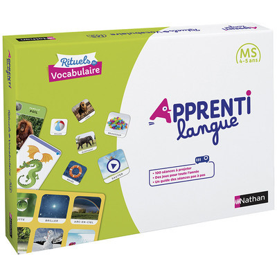 Ref. 9782091242972, Apprentilangue - rituels de vocabulaire ms, marque NATHAN