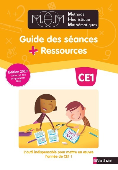 Ref. 9782091243498, Mhm - CE1 - guide pédagogique 2019, marque NATHAN