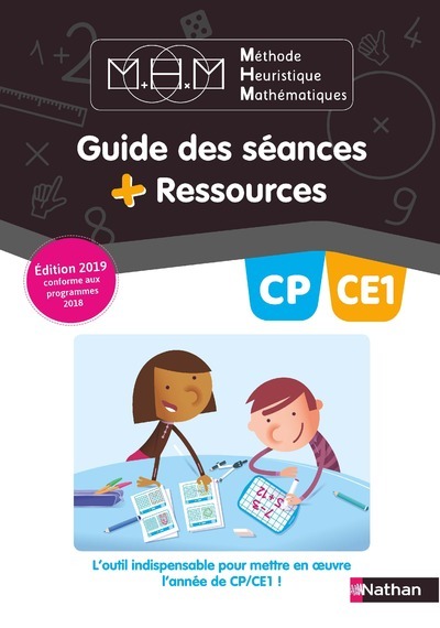 Ref. 9782091243511, Mhm - CP CE1 - guide pédagogique 2019, marque NATHAN