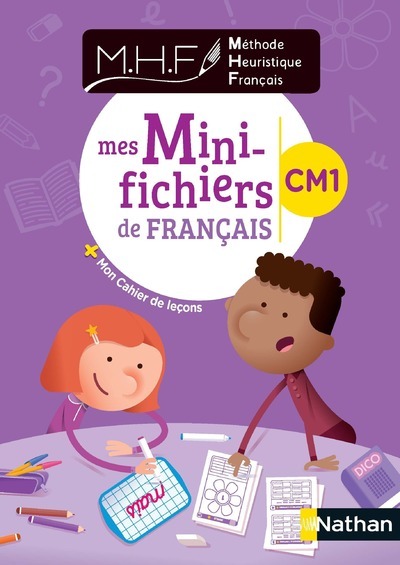 Ref. 9782091244006, Mhf - mes mini-fichiers de fançais CM1, marque NATHAN
