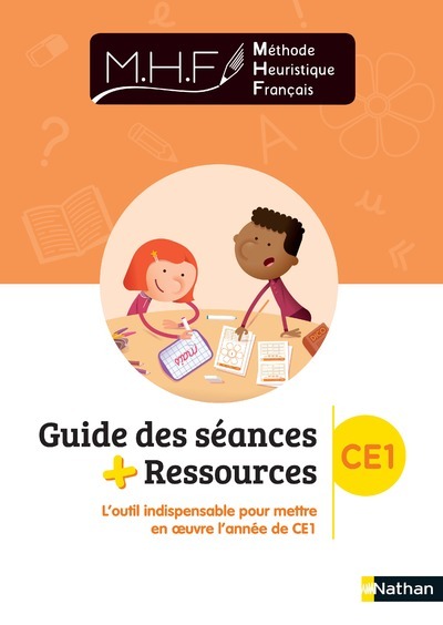 Ref. 9782091244020, Mhf - edl - guide des séances CE1, marque NATHAN