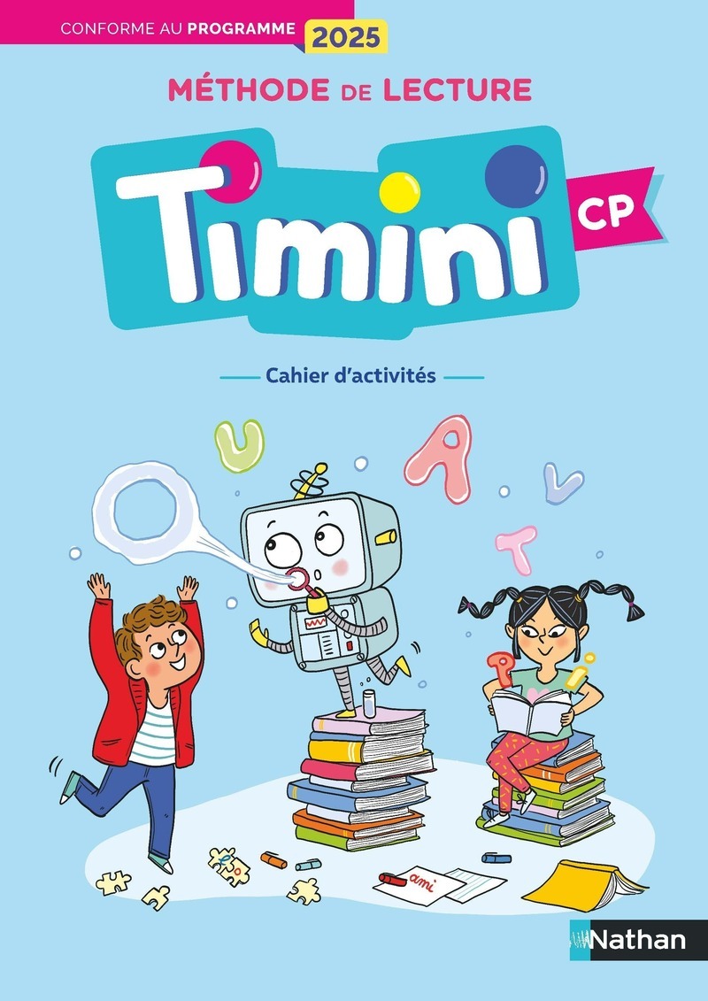 Ref. 9782091249025, Timini CP - cahier d'activités de l'élève - identification des..., marque NATHAN