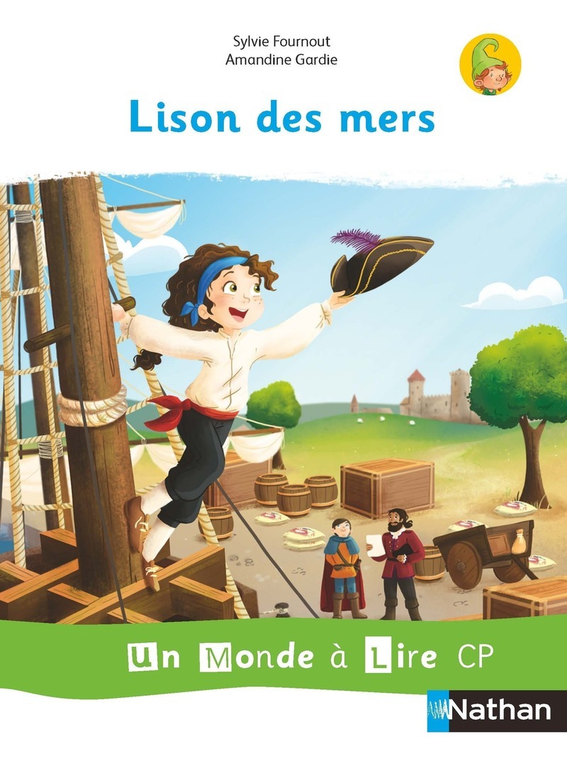 Ref. 9782091249223, Un monde à lire CP lison des mers - série blanche - album 4 2019, marque NATHAN