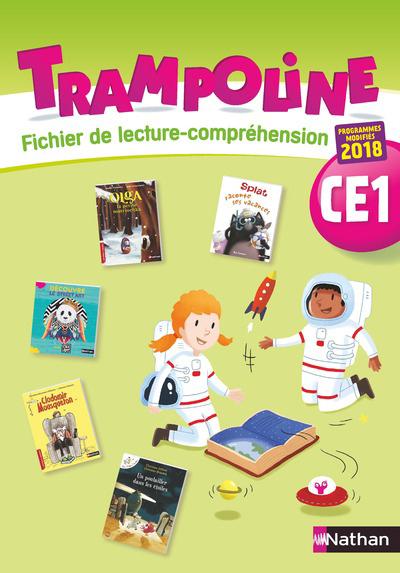 Ref. 9782091249247, Trampoline - fichier de lecture-compréhension CE1 - 2019, marque NATHAN