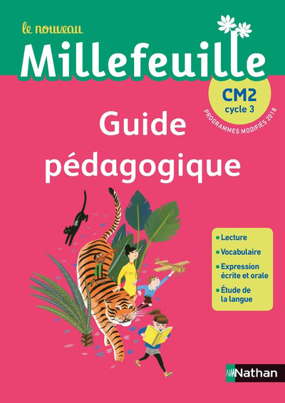 Ref. 9782091249636, Le nouveau millefeuille - guide pédagogique CM2 - cycle 3 2019, marque NATHAN