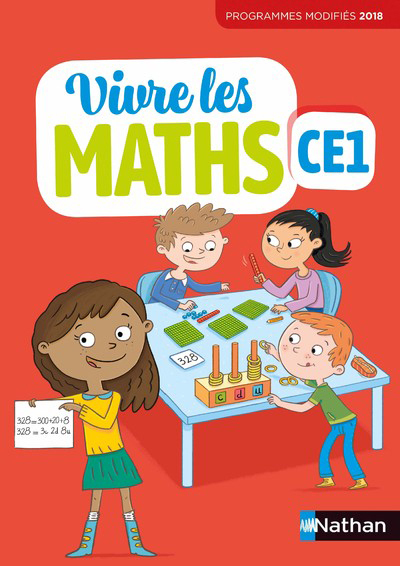 Ref. 9782091249711, Vivre les maths - fichier élève - CE1 - 2019, marque NATHAN