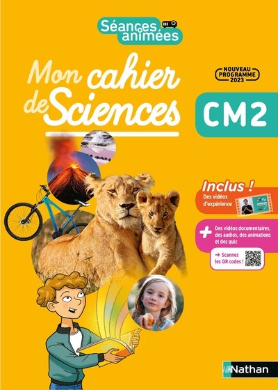 Ref. 9782091252087, Séances animées - CM2 - mon cahier des sciences, marque NATHAN