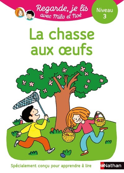 Ref. 9782091934952, Une histoire à lire tout seul : la chasse aux oeufs - niveau 3, marque NATHAN
