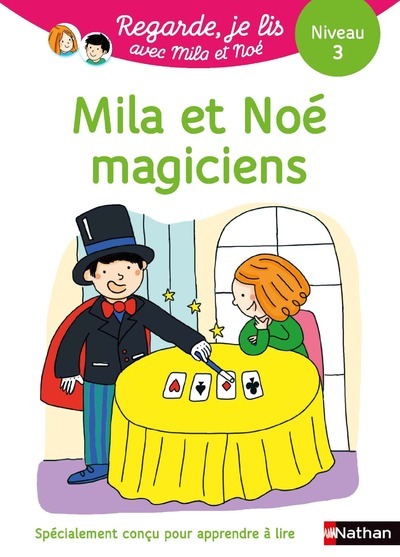 Ref. 9782091934969, Regarde je lis! une histoire à lire tout seul - mila et noé..., marque NATHAN