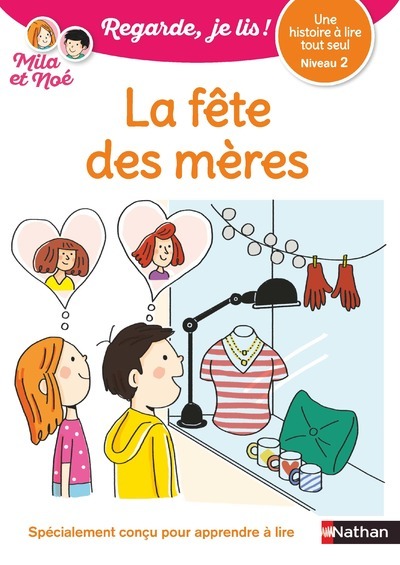Ref. 9782091934976, Regarde je lis ! une histoire à lire tout seul - la fête des mères..., marque NATHAN