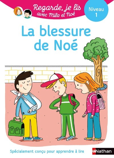 Ref. 9782091935003, Regarde je lis! une histoire à lire tout seul - la blessure de noé..., marque NATHAN