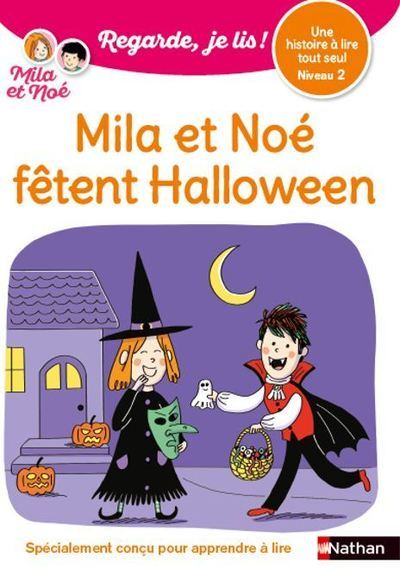 Ref. 9782091935058, Regarde je lis ! une histoire à lire tout seul - mila et noé..., marque NATHAN
