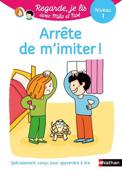 Ref. 9782091935577, Regarde je lis! une histoire à lire tout seul - arrête de m'imiter..., marque NATHAN