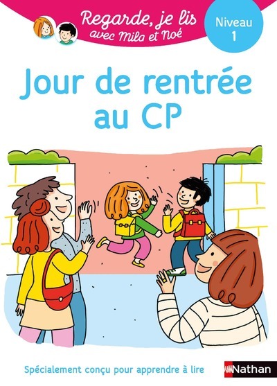 Ref. 9782091935690, Regarde je lis ! une histoire à lire tout seul - jour de rentrée..., marque NATHAN