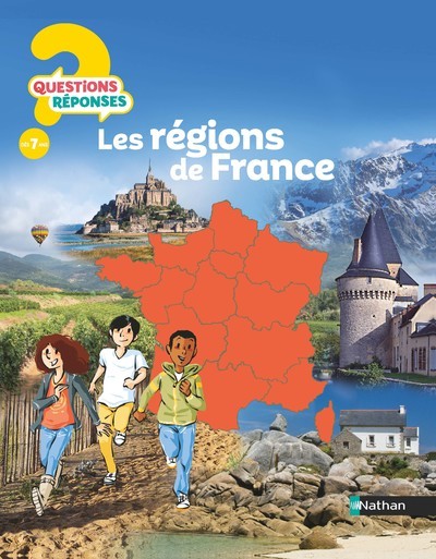 Ref. 9782092492741, Les régions de france, marque NATHAN