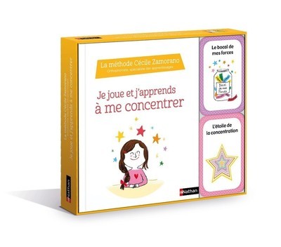 Ref. 9782092492949, Coffret je joue et j'apprends à me concentrer, marque NATHAN