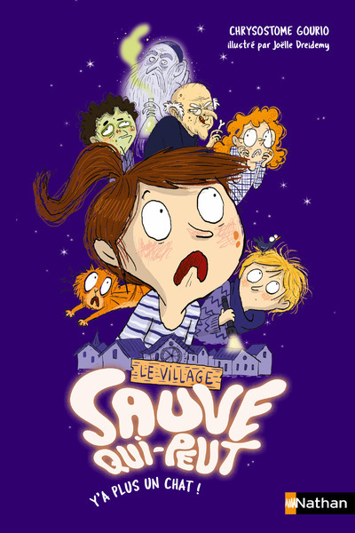 Ref. 9782092493533, Le village sauve qui peut - tome 1 y'a plus un chat !, marque NATHAN