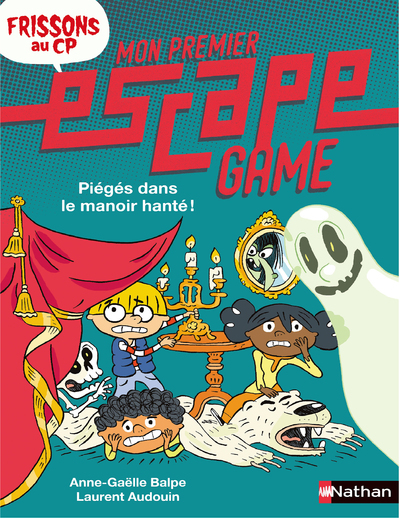 Ref. 9782092496473, Mon premier escape game - frissons au CP: piégés dans le manoir..., marque NATHAN