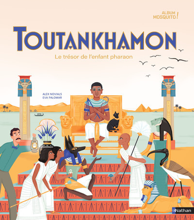 Ref. 9782092497746, Toutankhamon, le trésor de l'enfant pharaon, marque NATHAN