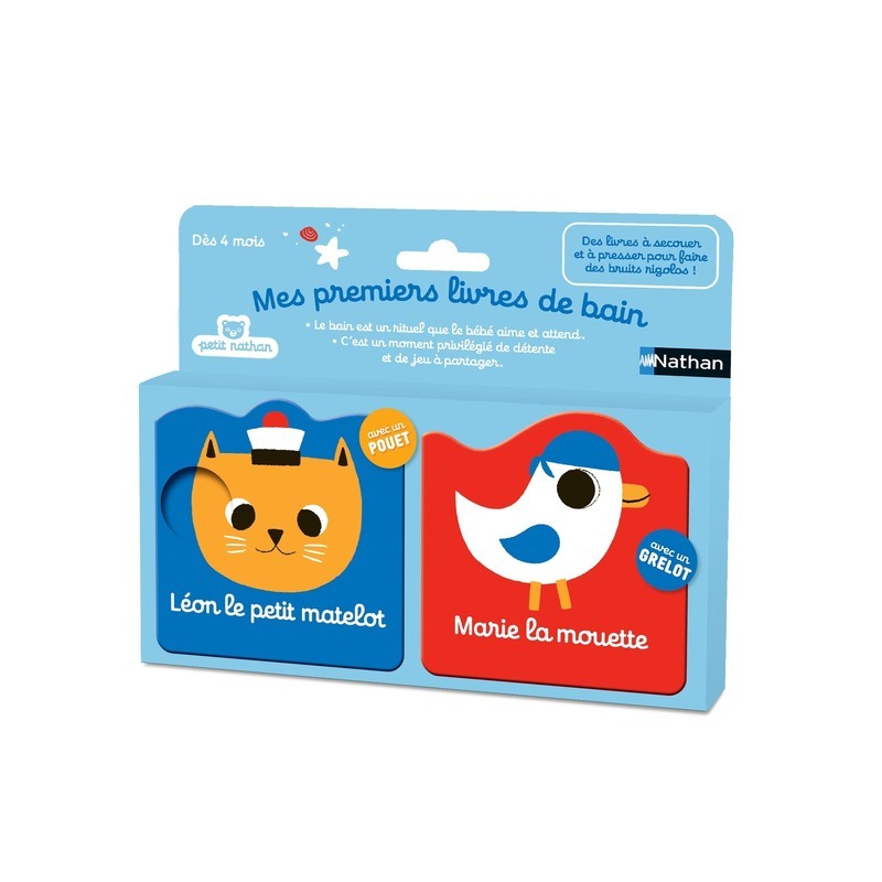 Ref. 9782092537473, Léon le petit matelot & marie la mouette, marque NATHAN